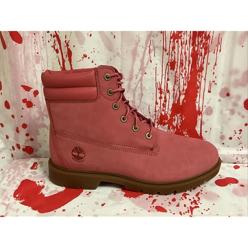 New Timberland 6" Premium WATERPROOF Pink Nubuck Women 10M/M